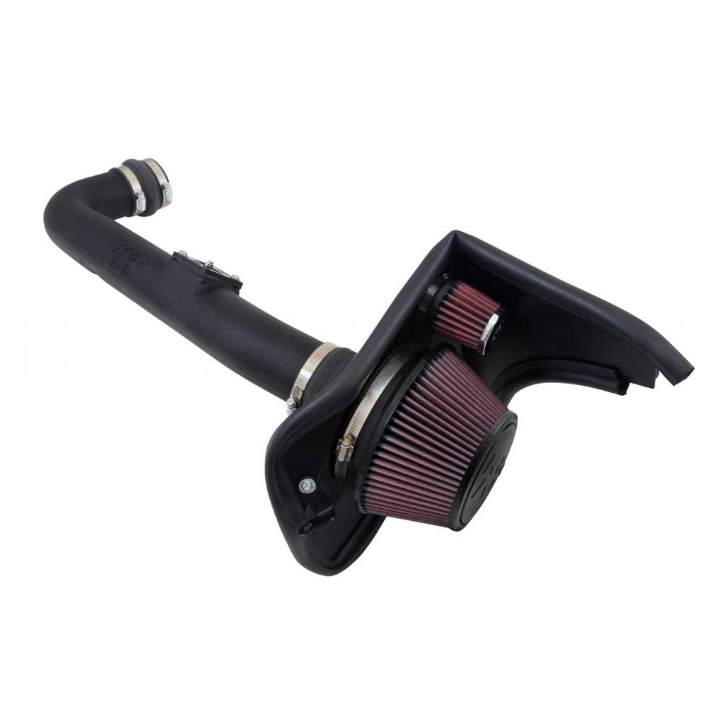 K&N 63-3083 Performance Air Intake System AIRCHARGER; CADILLAC ATS L4-2.5L F/I, 2013-2015 Photo-0