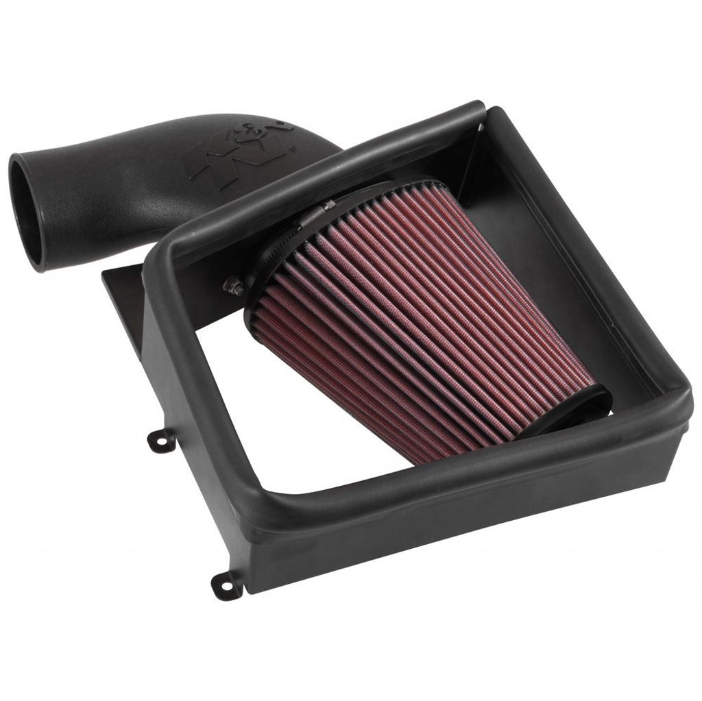 K&N 63-1132 Performance Air Intake System AIRCHARGER; BMW 535i L6-3.0L F/I, 2011-2016 Photo-0