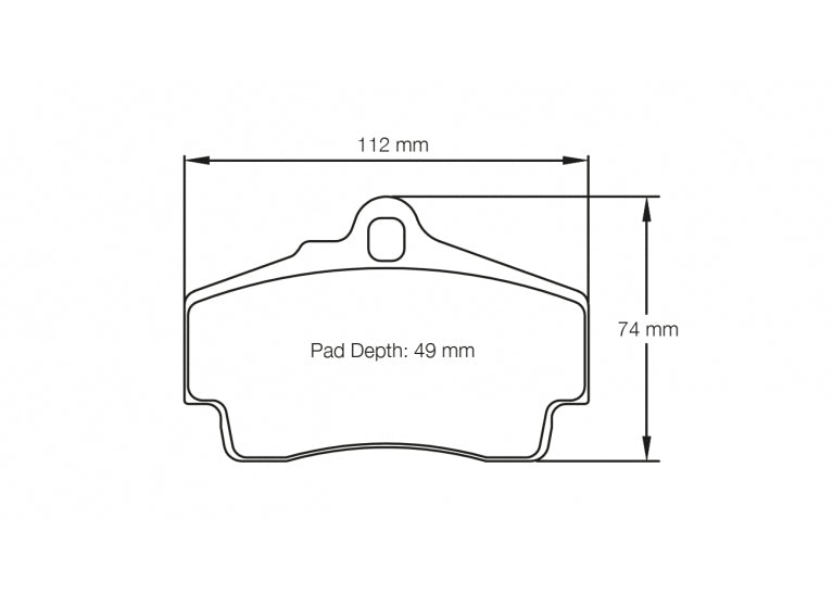PAGID 2406-RSL29 Rear brake pads RSL29 for PORSCHE 718 Cayman S 2.5 (982)/981C Cayman GTS 3.4 Photo-2