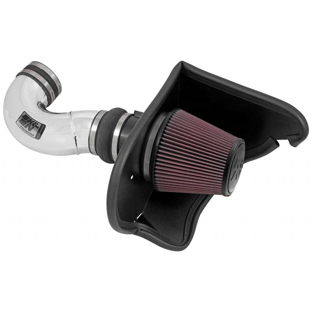K&N 69-4534TP Performance Air Intake System TYPHOON; CHEVY CAMARO SS V8 6.2L F/I, 2016-2017 Photo-0
