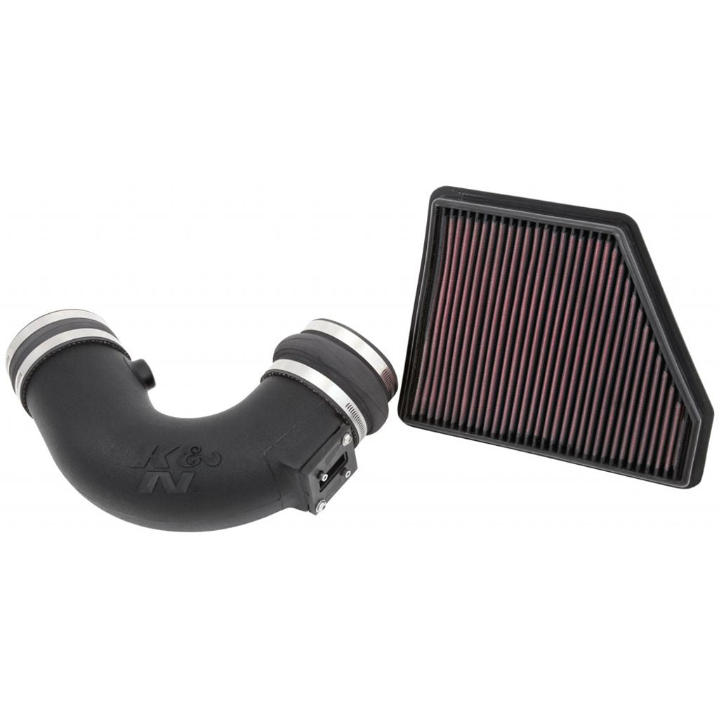 K&N 57-3074 Performance Air Intake System CHEVROLET CAMARO V8-6.2L F/I, 2010-2014 Photo-0