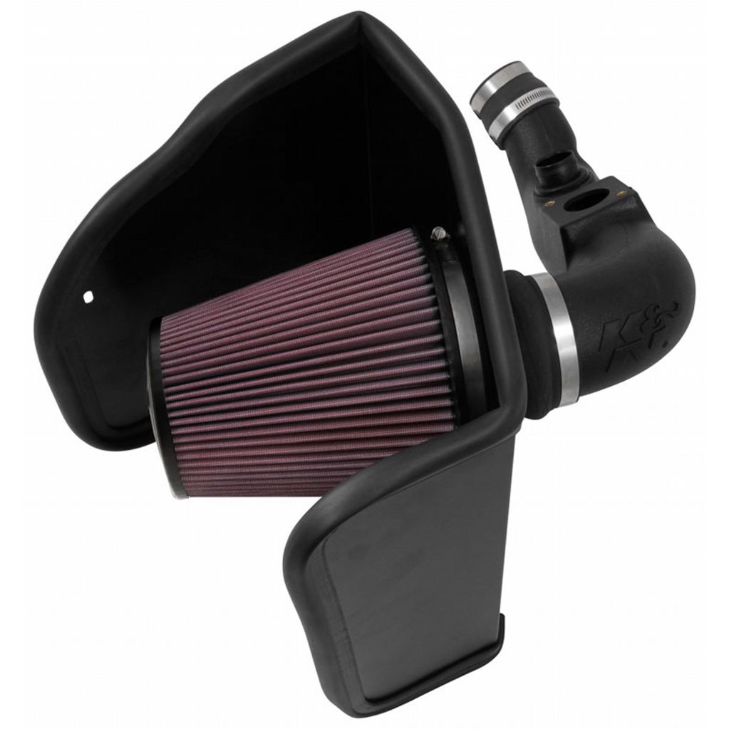 K&N 63-3095 Performance Air Intake System AIRCHARGER; CHEVROLET COLORADO L4-2.8L DSL; 2016-2017 Photo-0