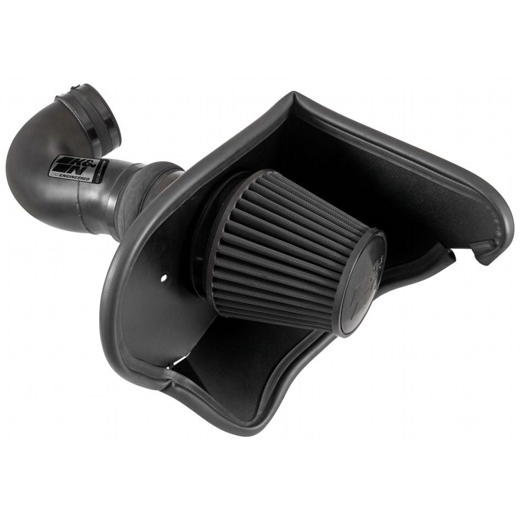 K&N 71-3092 Performance Air Intake System PERF. INTAKE KIT; CHEV CAMARO SS V8-6.2L F/I, 2016-2017 Photo-0