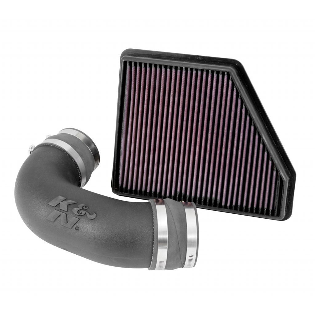 K&N 57-3075 Performance Air Intake System CHEVROLET CAMARO V6-3.6L F/I, 2010-2014 Photo-0