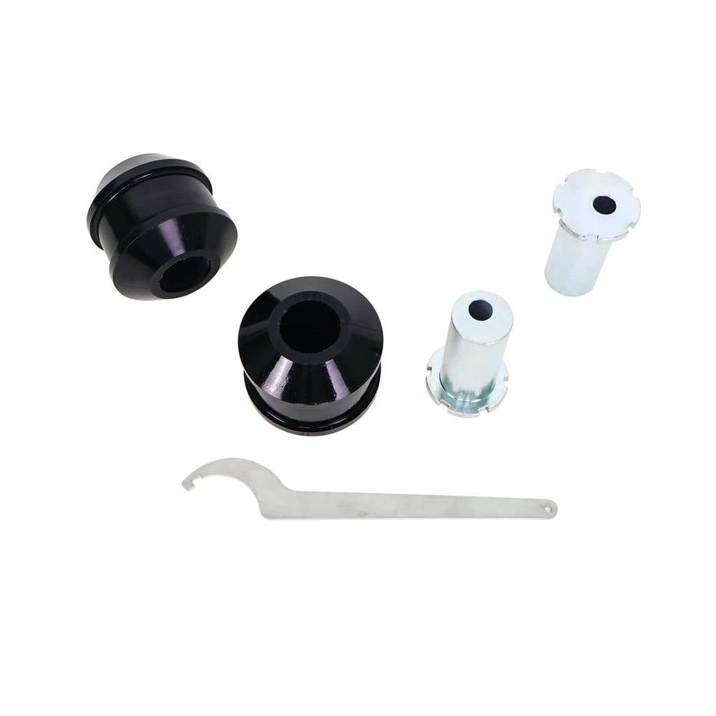 WHITELINE KCA430 Front Radius Arm Lower - Bushing Kit Double Offset Caster Kit for BMW 1, 3 Series/Z4 Photo-3