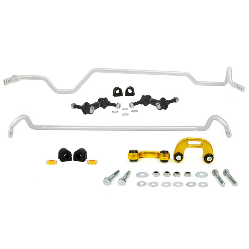 WHITELINE BSK007 Front/Rear Sway Bar Kit for Subaru Impreza WRX GD 2002-2007 Photo-1
