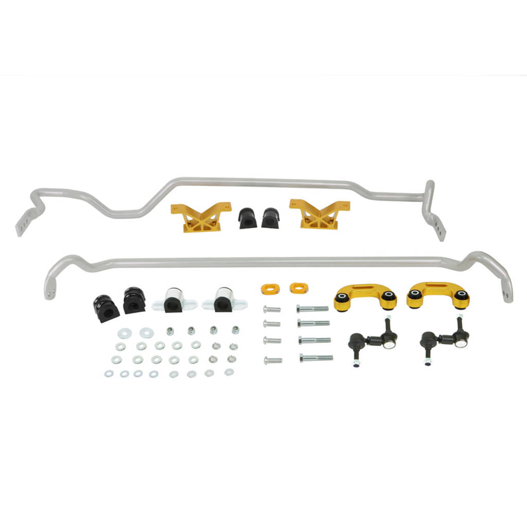 WHITELINE BSK007M Front/Rear Sway Bar Kit for Subaru Impreza WRX GD 2002-2007 Photo-2