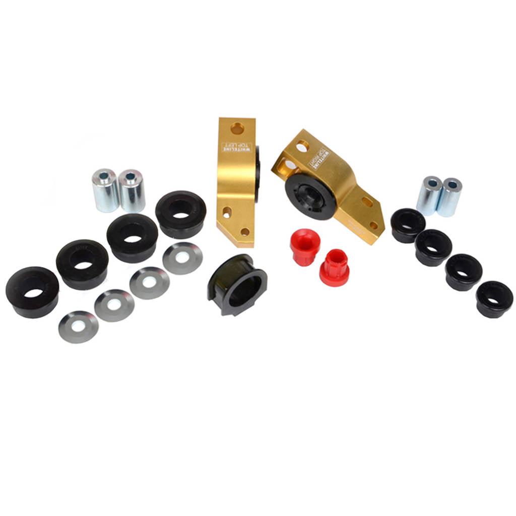 WHITELINE WEK004 Front/Rear Essential Vehicle Bushing Kit for Audi/VW Golf PQ35 Fwd/Awd Photo-0