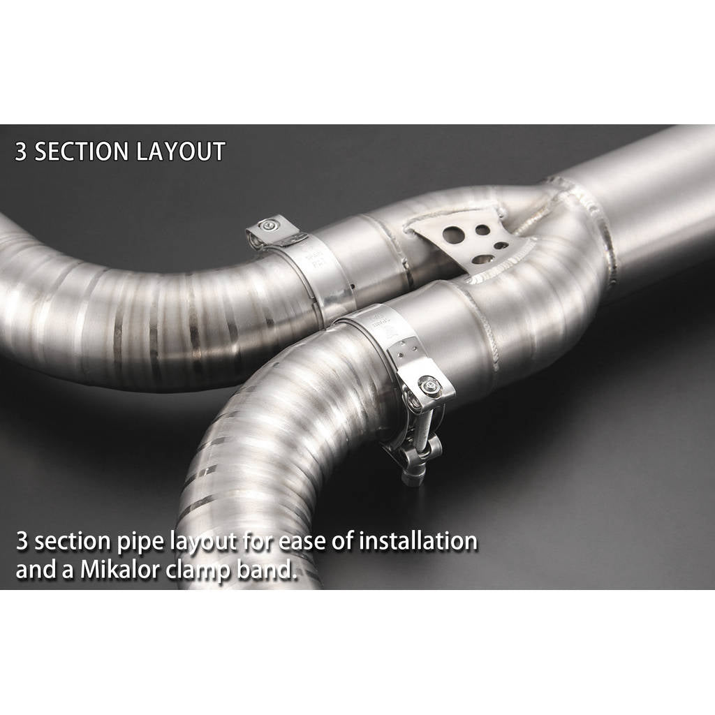 TOMEI TB6110-NS02A EXPREME Ti FULL TITANIUM MID Y PIPE for 370Z/350Z Photo-1