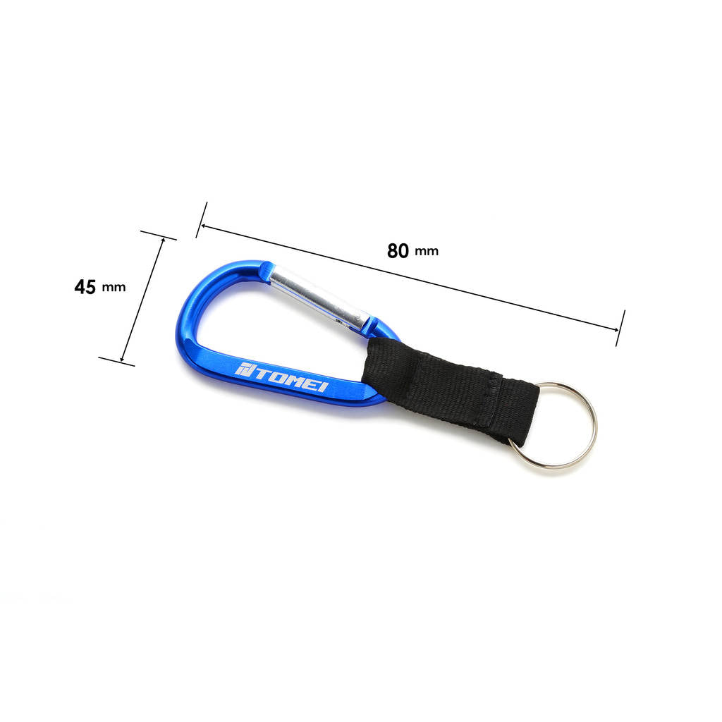 TOMEI TG401B-0000A KEYCHAIN CARABINER BLUE Photo-1