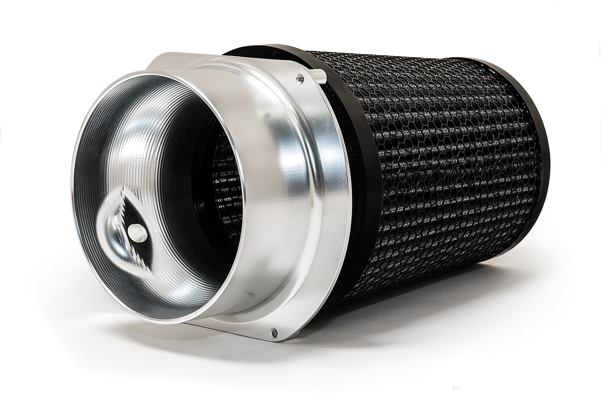 AMS ALP.19.08.0001-1 Performance Air Filter CNC and Aluminum Adapter for MERCEDES-BENZ AMG M133 2.0L Photo-0