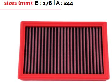BMC FB140/01 AIR FILTER 178X244 Photo-0