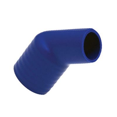 STILO YA0714 45° cuff Ø 1.5 inches to helmet top air oval hose Photo-0