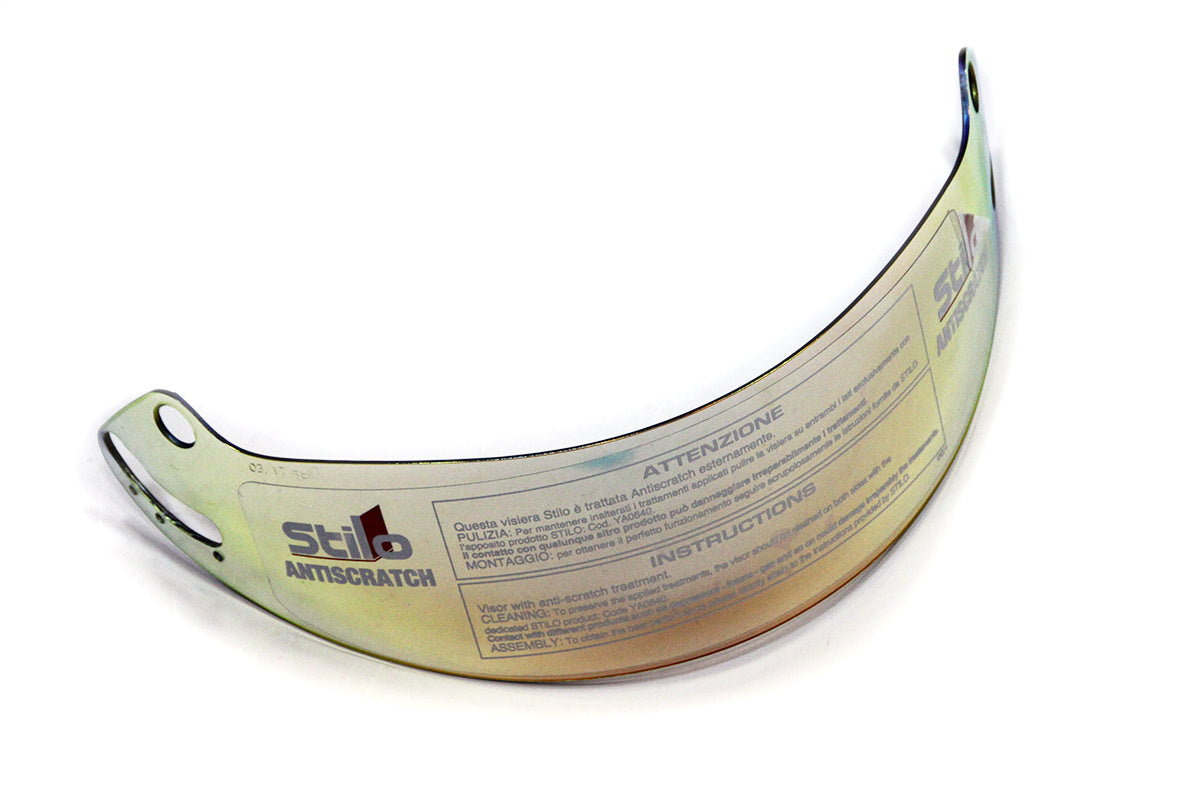 STILO YA0709 Visor for WRC DES/Trophy DES/ST4R/ST4F (short), red Photo-0