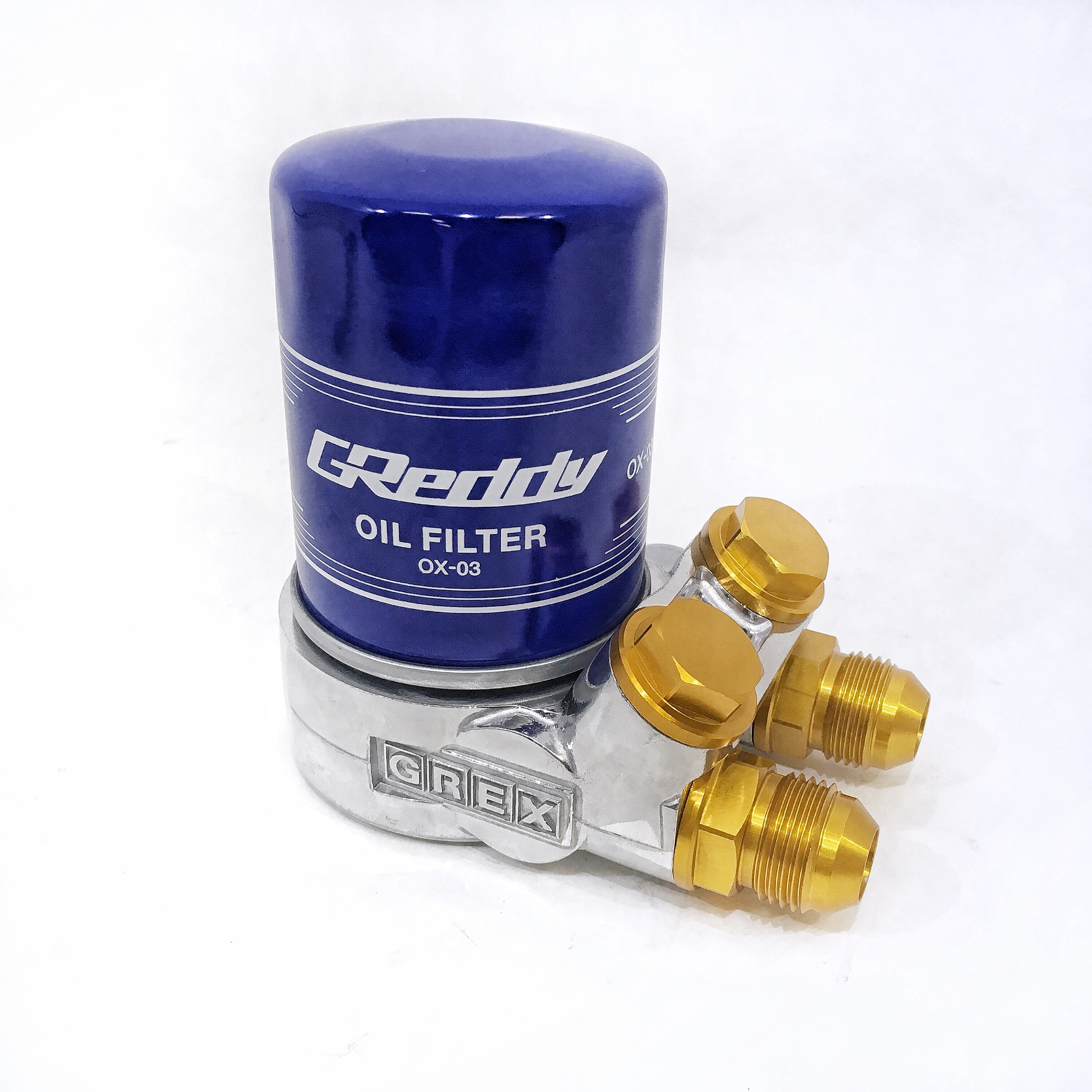 GREDDY 13901103 Oil Filter; QX-03; Thread:3/4-16UNF;Size (L/H):65mm/90mm Photo-0