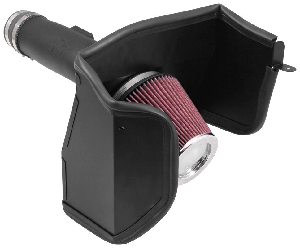 K&N 63-6018 Performance Air Intake System AIRCHARGER; NISSAN ARMADA V8-5.6L F/I, 2017 Photo-0