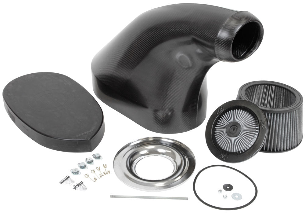 K&N 100-8504 Composite NHRA ScoopDRAGSTER SCOOP W/STD HOLLEY Filter Photo-0