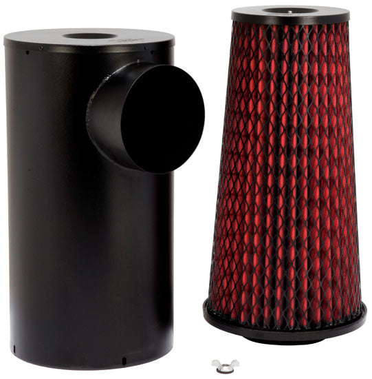 K&N 38-2006S Replacement Canister Filter -HDTCANISTER PLUS Filter; 9-3/4"D, 18-7/8"H Photo-0
