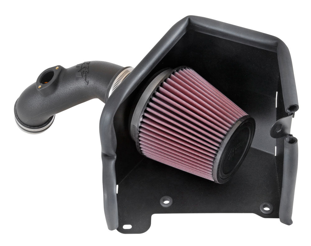 K&N 63-5506 Performance Air Intake System AIRCHARGER; MITSUBISHI LANCER 2.4L, 2015-2016 Photo-0
