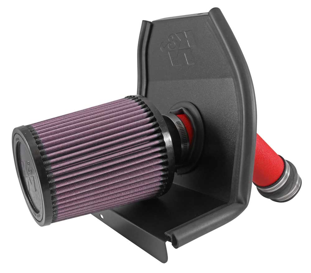 K&N 69-8007TWR Performance Air Intake System TYPHOON; SUBARU WRX-STI H4-2.5L, 2015 Photo-0