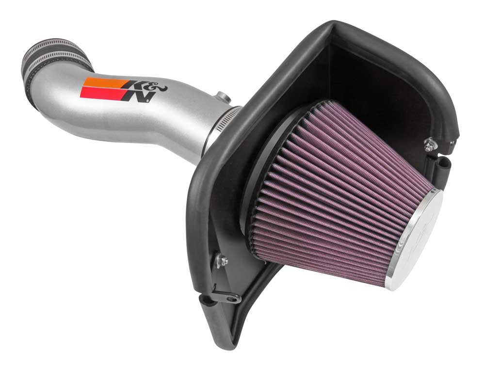 K&N 77-1569KS Performance Air Intake System PERF. INTAKE KIT; JEEP CHEROKEE V6-3.2L F/I, 2014-2017 Photo-0