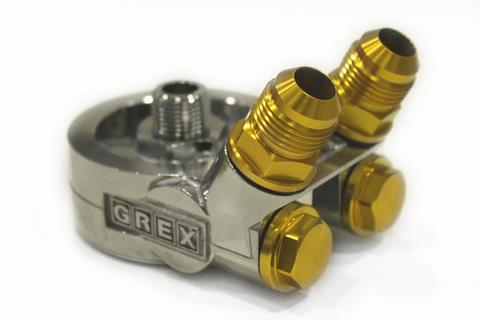 GREDDY 12401123 Oil Cooler Relocate Block M20xP1.5 (Filter 3/4-16UNF) for HONDA / MITSUBISHI / SUBARU / NISSAN / INFINITI Photo-0