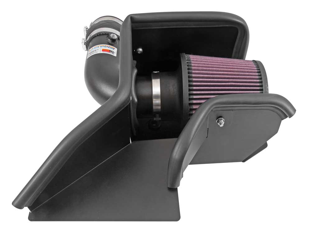 K&N 69-9509TTK Performance Air Intake System TYPHOON; VW JETTA TDI 2.0L TURBO 2013-2014 Photo-0