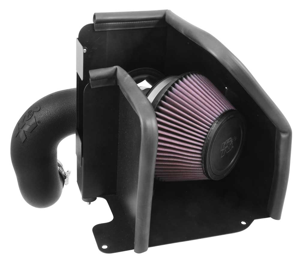 K&N 63-5301 Performance Air Intake System AIRCHARGER; HYUNDAI SANTE FE, L4-2.4L F/I, 2013-2015 Photo-0