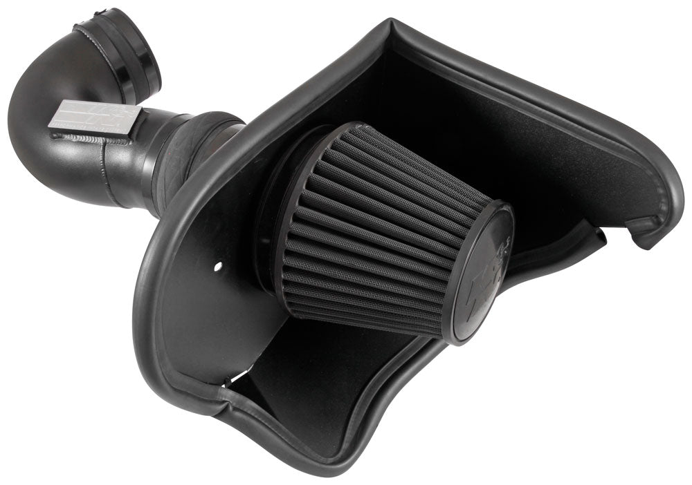 K&N 71-3092 Performance Air Intake System PERF. INTAKE KIT; CHEV CAMARO SS V8-6.2L F/I, 2016-2017 Photo-0