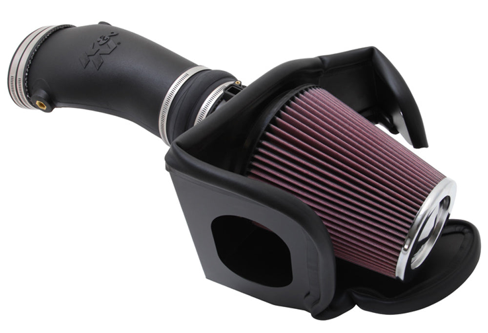 K&N 57-2579 Performance Air Intake System FORD MUSTANG SHELBY GT500 5.4L V8 2010-2014 Photo-0