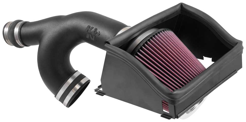 K&N 57-2593 Performance Air Intake System FORD F150 V6-2.7L F/I, 2015 Photo-0