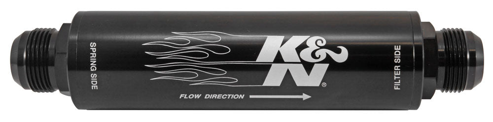 K&N 81-1012 Fuel/Oil Filter IN-LINE GAS/OIL Filter - 16AN, 74 MICRON Photo-0