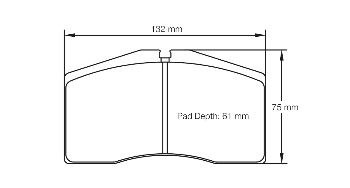 PAGID 1842-RSL1 Front Brake Pads for PORSCHE 993 Turbo / GT2 / RS Photo-0