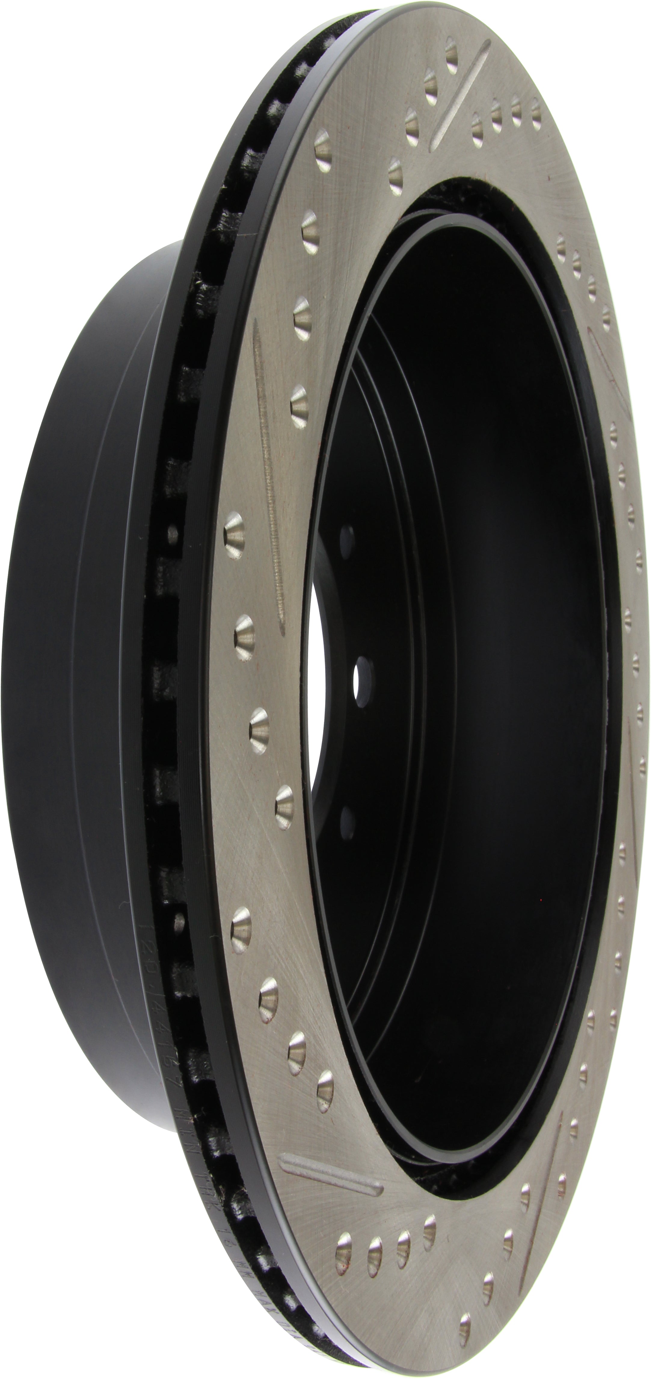 STOPTECH 127.44157L Rear Sport Drilled & Slotted Rotor Left LEXUS/TOYOTA Land Cruiser/LX570/Sequoia/Tundra 2007-2019 Photo-2