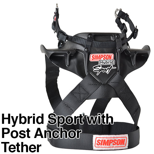 SIMPSON HS.PA Hybrid Sport/Pro-Lite/Hybrid S Post Anchor (HANS) Tether set Photo-1