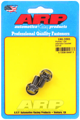 ARP 190-3301 Alternator Bolt Kit for Pontiac 12pt Photo-0