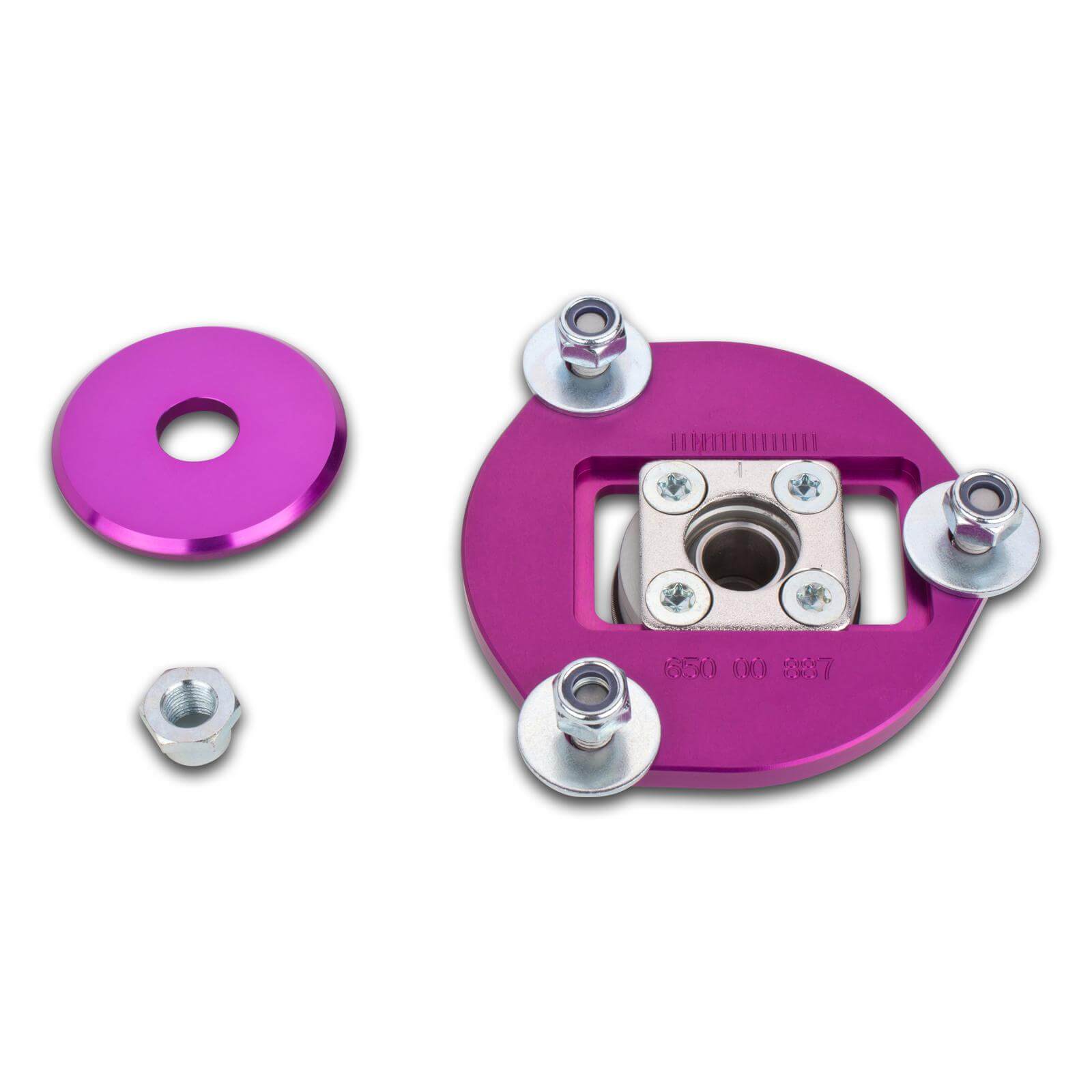 KW 19000837 Clubsport aluminum unibal top mounts (front) RENAULT Clio Sport Type R from 07/10 Photo-0