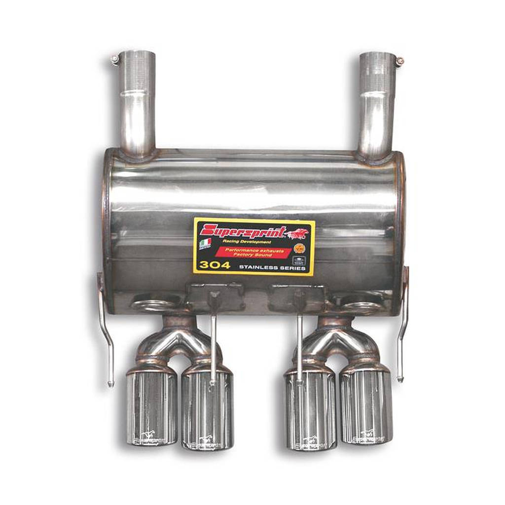 SUPERSPRINT 530624 Rear exhaust Right OO 100 - Left OO 100. CORVETTE Photo-0