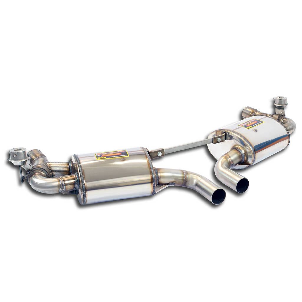 SUPERSPRINT 248054 Rear exhaust Right + Left with Valves PORSCHE BOXSTER (Serie 981) Photo-0