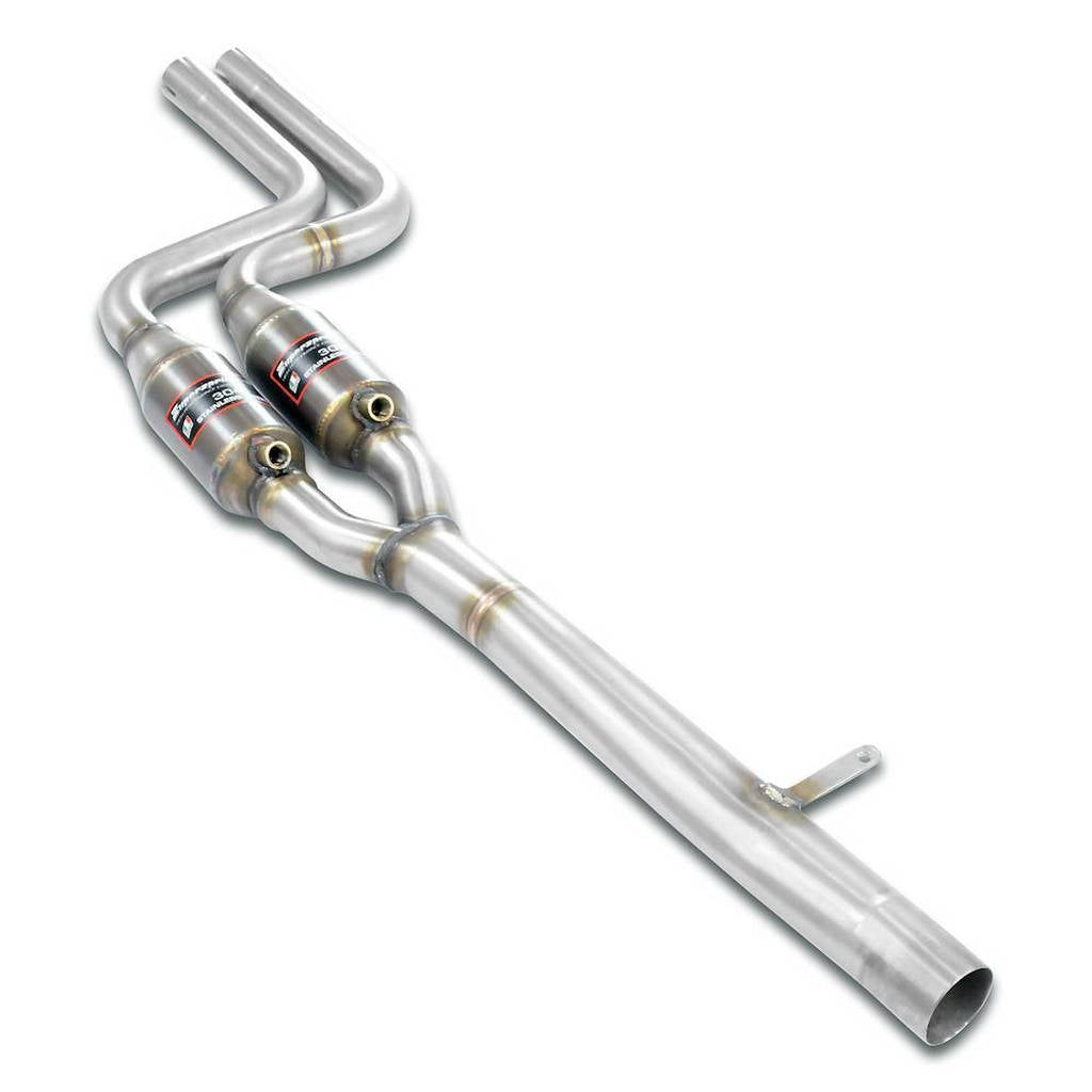 SUPERSPRINT 785502 Front exhaust with Metallic catalytic converter Right + Left ALPINA Serie 5 Photo-0