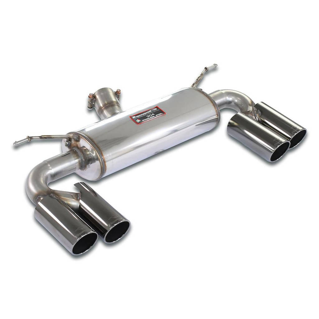 SUPERSPRINT 523546 Rear exhaust OO80 Right + OO80 Left "Black" BMW M2 Photo-0