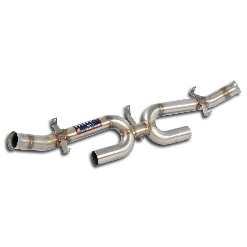 SUPERSPRINT 242412 X-Pipe kit Right - Left - Replaces OEM Kat PORSCHE 911 (Serie 993) Photo-0