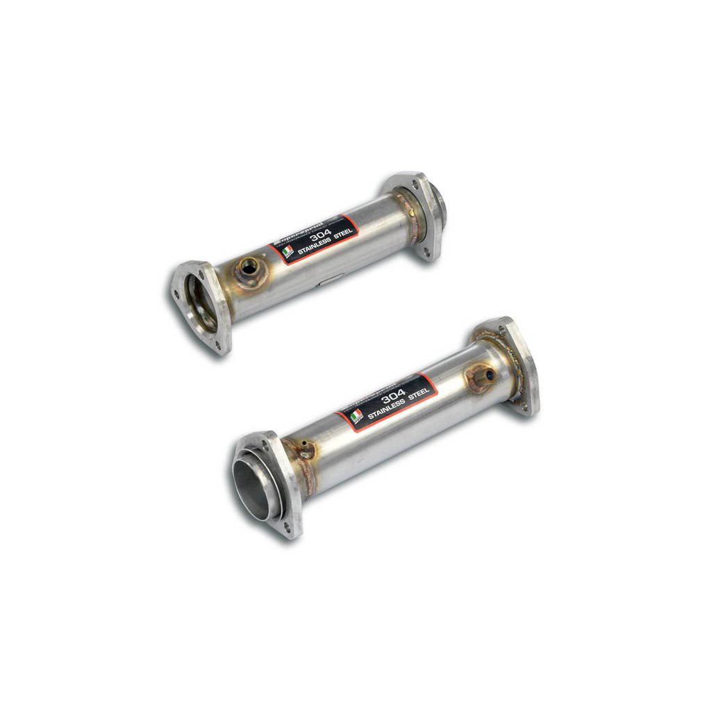SUPERSPRINT 391412 Front pipes Right - Left - (Replaces catalytic converter). FERRARI Photo-0