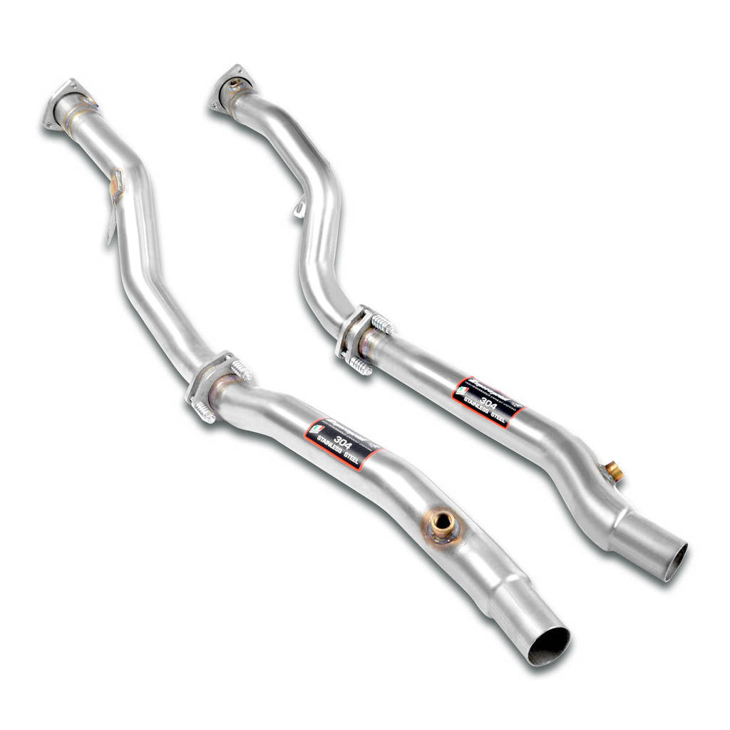 SUPERSPRINT 762911 Downpipe kit Right + Left - (Replaces catalytic converter) AUDI A6 C5 Typ 4B ALLR Photo-0