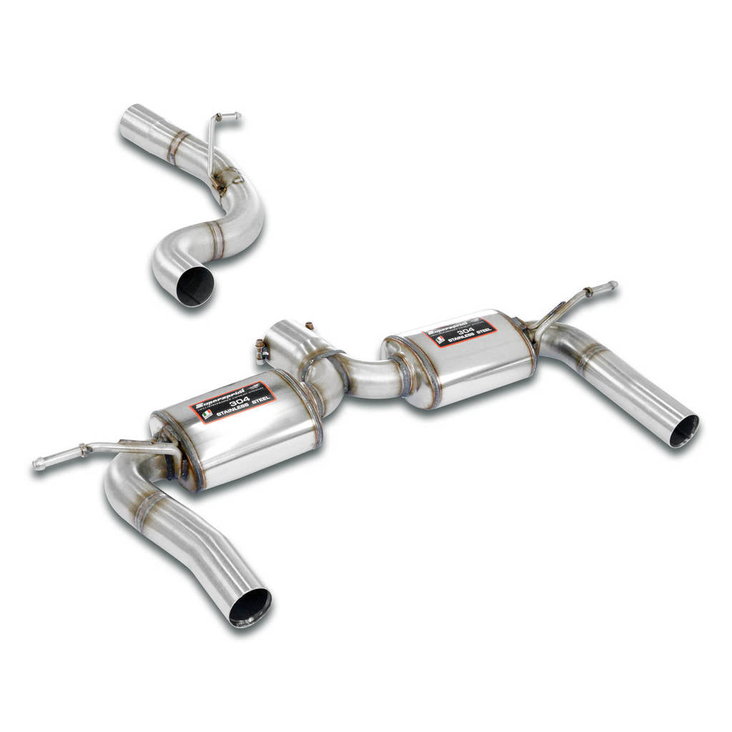 SUPERSPRINT 328434 Rear exhaust "Racing" AUDI TT QUATTRO 3a serie (Typ 8S) 2015 -> Photo-0