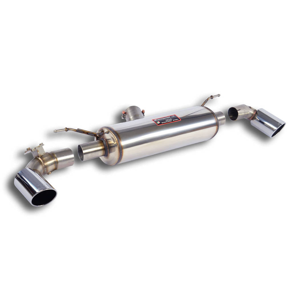 SUPERSPRINT 523324 Rear exhaust Right O100 - Left O100 with valve BMW F30/F31 2012 -> 2015 Photo-0
