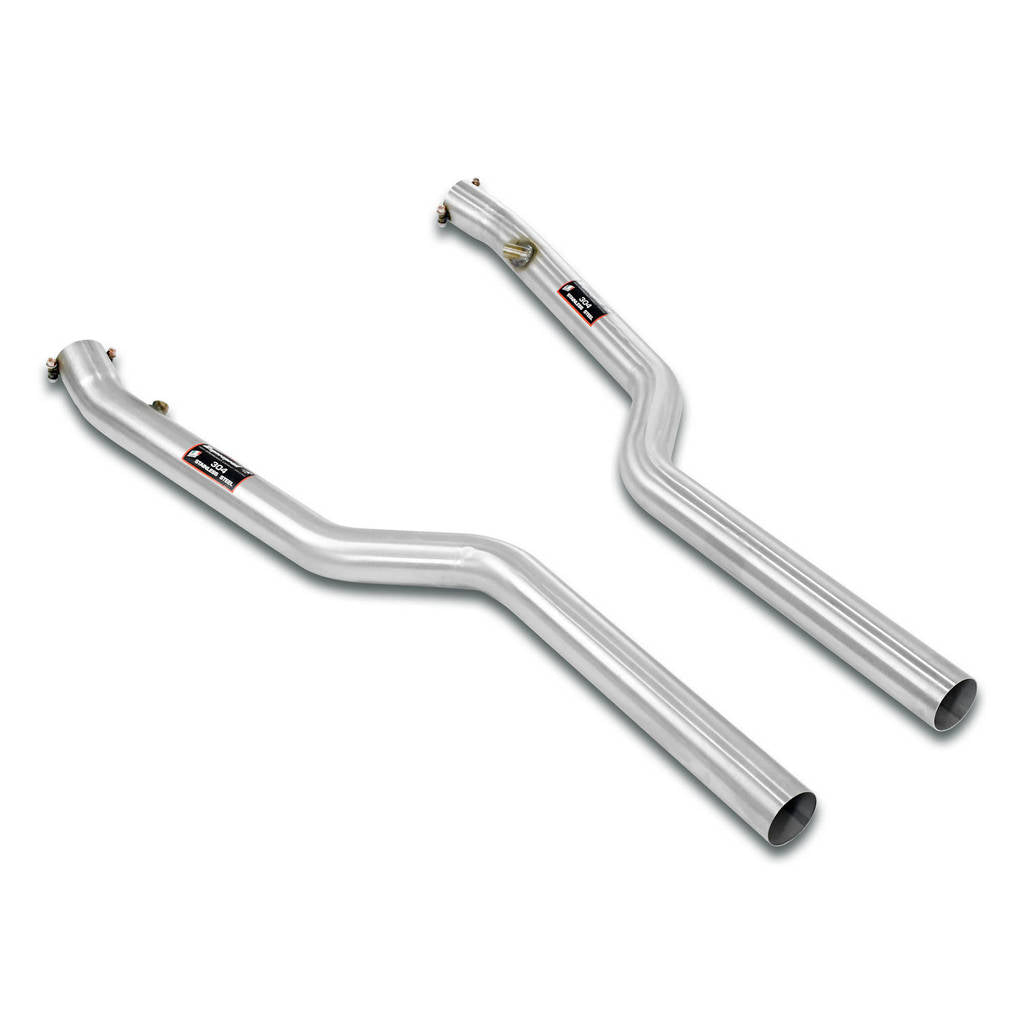 SUPERSPRINT 988712 Cat-bypess front pipes for BMW E60 M5 (S85B50 5.0L V10) Photo-0