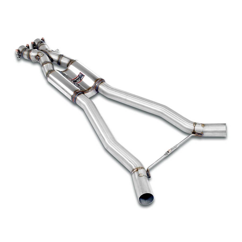 SUPERSPRINT 988803 Centre exhaust Right - Left + "X-Pipe" BMW E63 Coupè M6 Photo-0