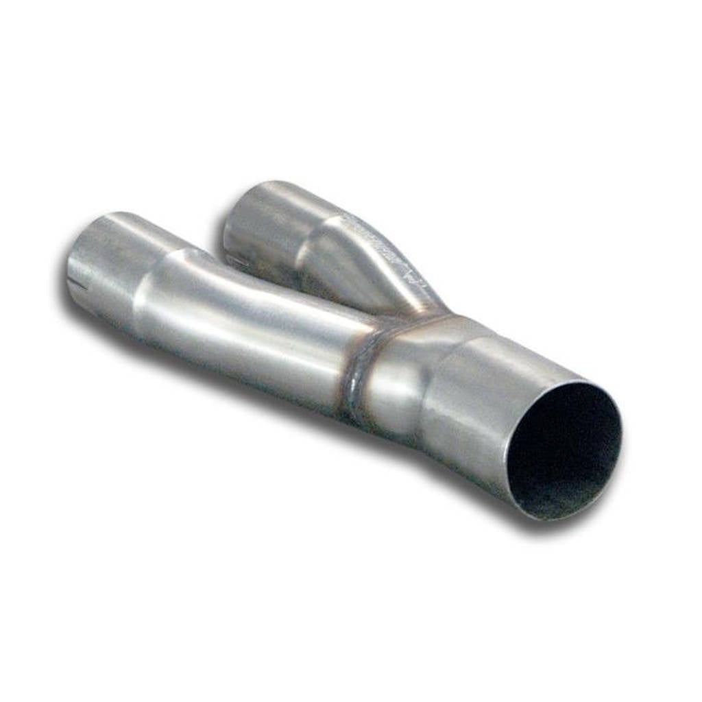 SUPERSPRINT 769723 Connecting pipe "Y" for OEM catalytic converter - E.E.C. homologation pending AUD Photo-0