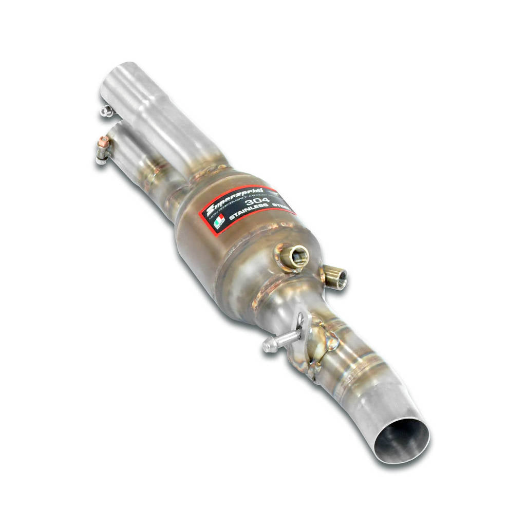 SUPERSPRINT 391222 Front exhaust Left with Metallic catalytic converter. FERRARI Photo-0